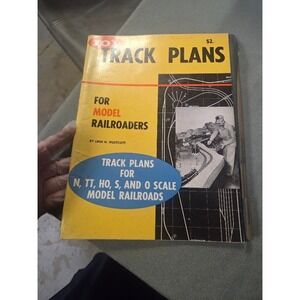 101 Track Plans for Model Railroaders Linn H Westcott N TT HO S O Scale Book
